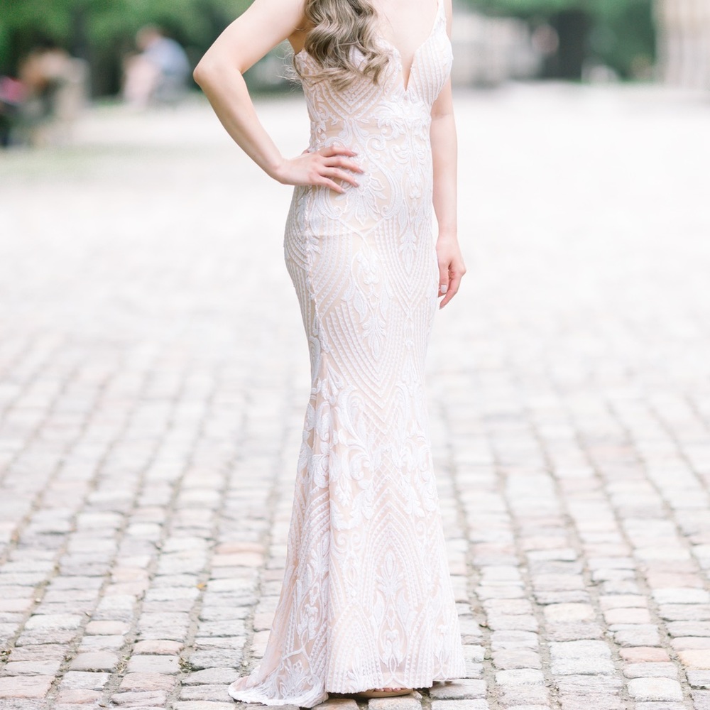 Engagement dress